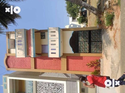 Two bhk house available for LEASE or RENT at SS layout B block DVG