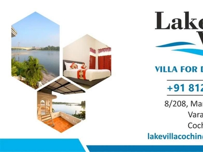 WATER FRONT VILLA FOR WEEKLY /MONTHLT RENT,