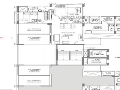 1036 sq ft 2 BHK 2T East facing Apartment for sale at Rs 76.25 lacs in Adi Horizons At Wakad Phase 2 in Wakad, Pune