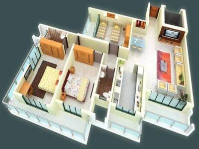 1189 sq ft 3 BHK 3T Apartment for rent in Vaibhavlaxmi Sapphire at Chembur, Mumbai by Agent harish