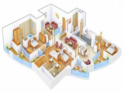 4270 sq ft 4 BHK 5T Apartment for sale at Rs 1.80 crore in Supertech ORB in Sector 74, Noida