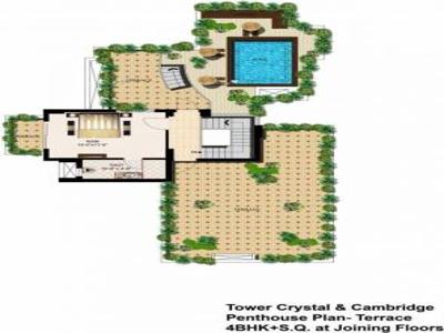 4500 sq ft 4 BHK 4T Apartment for sale at Rs 1.95 crore in Urbtech Xaviers in Sector 168, Noida