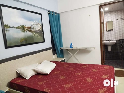 1 BHK fully furnished flat for rent Kakkanad info park