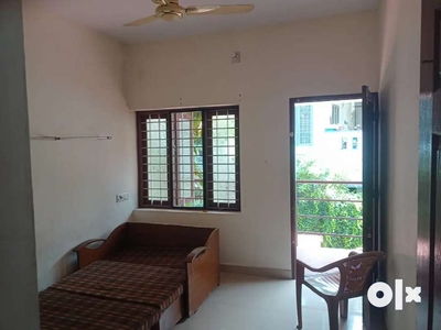 2bhk semi furnished house first floor for family