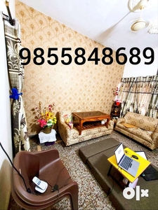 3 Bhk fully furnished, recently completed serviced & the whitewash.