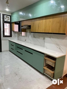 3 BHK Semi Furnished Flat For Rent Vip Road Zirakpur