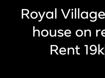 3bhk semi furnished Row house on rent in Royal Village