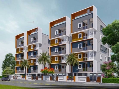 1200 sq ft 2 BHK 2T North facing Apartment for sale at Rs 70.00 lacs in Lakshmiram Kamadhenu Block A 2th floor in Quthbullapur, Hyderabad