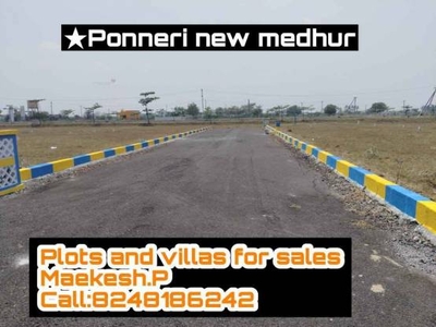 1200 sq ft NorthEast facing Plot for sale at Rs 14.40 lacs in Thiru A Kumaran Gomathi Amman Nagar in Ponneri, Chennai