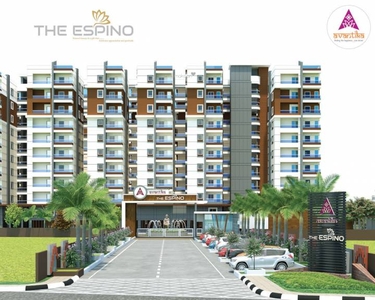 1260 sq ft 2 BHK 2T Apartment for sale at Rs 75.60 lacs in Avantika The Espino in Ameenpur, Hyderabad