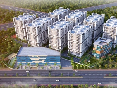 1270 sq ft 2 BHK Launch property Apartment for sale at Rs 70.00 lacs in Makuta Nirvana in Patancheru, Hyderabad