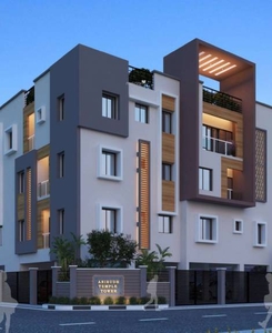 1290 sq ft 3 BHK Apartment for sale at Rs 1.25 crore in Anirudh Temple Tower in Vadapalani, Chennai