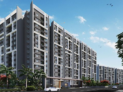 1303 sq ft 2 BHK 2T North facing Apartment for sale at Rs 90.00 lacs in CasaGrand Athens in Mogappair, Chennai
