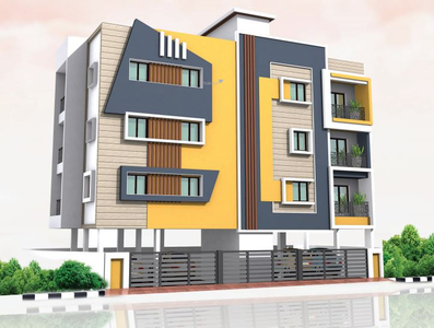 1513 sq ft 3 BHK 3T East facing Completed property Apartment for sale at Rs 1.10 crore in Project in tambaram west, Chennai