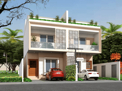 1620 sq ft 3 BHK 3T Villa for sale at Rs 97.00 lacs in MP Ferns Paradise in Siruseri, Chennai