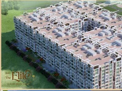 1890 sq ft 3 BHK 3T East facing Apartment for sale at Rs 1.21 crore in SNR The Elite in Gachibowli, Hyderabad