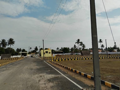 826 sq ft East facing Plot for sale at Rs 24.00 lacs in Project in Veppampattu, Chennai