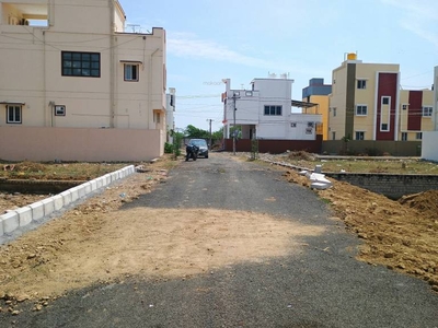 840 sq ft East facing Plot for sale at Rs 52.08 lacs in Project in Shanthi Nagar, Chennai