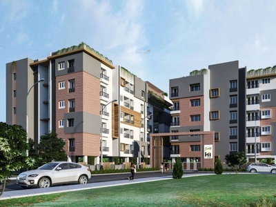 981 sq ft 2 BHK Apartment for sale at Rs 75.88 lacs in Hi Living Hi Living Serenity in Madhavaram, Chennai