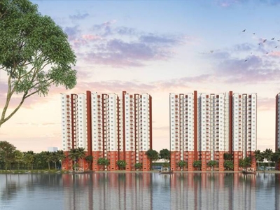 1010 sq ft 3 BHK 2T SouthEast facing Apartment for sale at Rs 42.00 lacs in Shriram Grand City Grand One in Uttarpara Kotrung, Kolkata