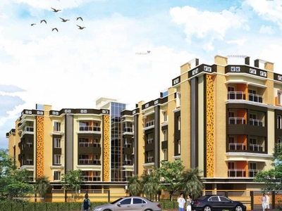 1025 sq ft 2 BHK 2T Apartment for sale at Rs 70.73 lacs in Radhashree 30 2th floor in Phool Bagan, Kolkata