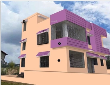 1080 sq ft 2 BHK Under Construction property Villa for sale at Rs 29.99 lacs in Suchandra Anand Villa in Amtala, Kolkata