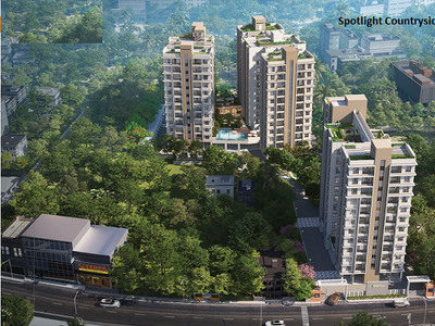 1096 sq ft 3 BHK 2T Apartment for sale at Rs 41.00 lacs in Purslane Spotlight Countryside 7th floor in Sonarpur, Kolkata