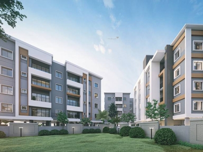 1100 sq ft 3 BHK Under Construction property Apartment for sale at Rs 44.55 lacs in Rajwada Emporis in Sonarpur, Kolkata