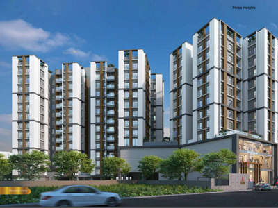 1169 sq ft 3 BHK 3T Apartment for sale at Rs 53.77 lacs in Dream Shree Heights 10th floor in Chandannagar, Kolkata