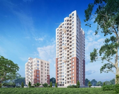 1215 sq ft 3 BHK 2T East facing Apartment for sale at Rs 78.98 lacs in Rajwada Altitude in Garia, Kolkata
