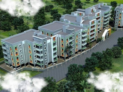 1274 sq ft 2 BHK Apartment for sale at Rs 63.70 lacs in Veni Sunrise Complex in New Town, Kolkata