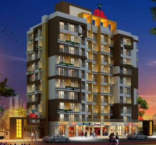 498 sq ft 2 BHK Completed property Apartment for sale at Rs 85.87 lacs in Sylva Opal Fairy Bell in Vasai, Mumbai