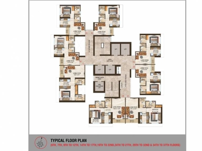 520 sq ft 1 BHK 2T NorthEast facing Apartment for sale at Rs 38.00 lacs in Vihang Codename Thane Is Possible in Thane West, Mumbai