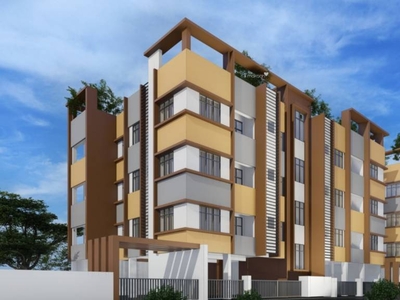 680 sq ft 2 BHK 2T NorthWest facing Apartment for sale at Rs 32.00 lacs in JPK Swati Abha in Rajarhat, Kolkata