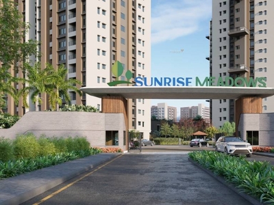 696 sq ft 2 BHK Launch property Apartment for sale at Rs 50.56 lacs in Sureka Sunrise Meadows in Howrah, Kolkata