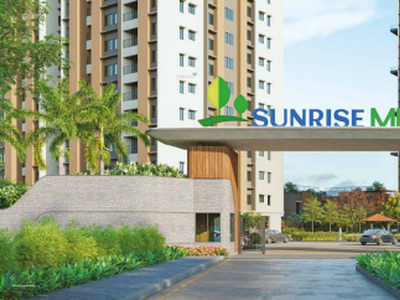 784 sq ft 2 BHK 2T Apartment for sale at Rs 56.67 lacs in SUREKA Sunrise Meadows 10th floor in Howrah, Kolkata