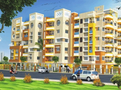 788 sq ft 2 BHK Apartment for sale at Rs 27.58 lacs in Aatreyee Anjwainee in Nimta, Kolkata