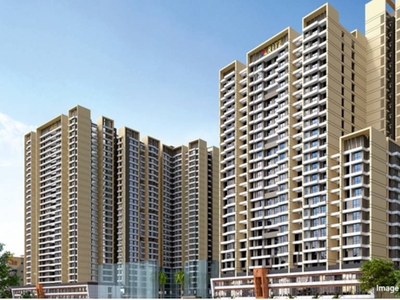 860 sq ft 2 BHK 1T West facing Apartment for sale at Rs 75.00 lacs in Vikas Ritz Tower D Residential in Kalyan West, Mumbai