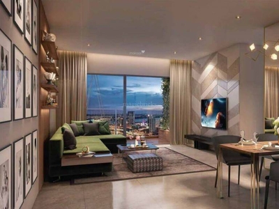 880 sq ft 2 BHK 2T East facing Apartment for sale at Rs 85.00 lacs in Lodha Crown Kolshet Tower 2 in Thane West, Mumbai