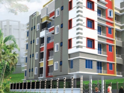894 sq ft 2 BHK 2T Apartment for sale at Rs 36.65 lacs in Vsun Sukriti Mansion in Garia, Kolkata