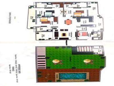 4 BHK Pent House For Sale in Green Lotus Sakshm