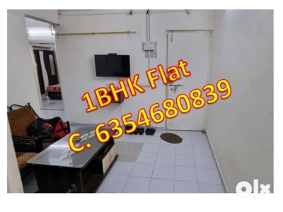 1bhk Flat For Sale At Adajan gam Star bazar & Metro station