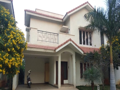 3 BHK Gated Community Villa In Adarsh Serenity for Rent In Kannamangala