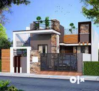 2BHK independent house for sale in gated community \loan facility\52L