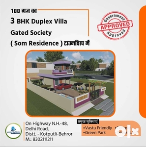 3 BHK Duplex Villa in On Highway Colony