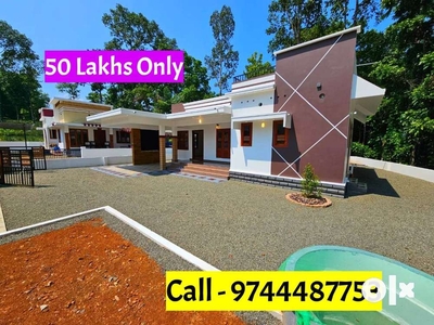 50 Lakhs Only , New House For Sale , Pala - Ponkunnam Road