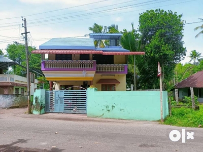 6.5 cent, house for sale at hariharapuram ayiroor road tvm district