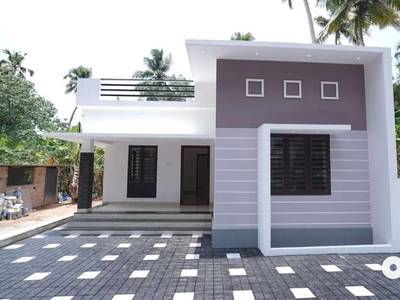 A SUPERB NEW 2BED ROOM 950 SQ FT 5CENT HOUSE IN AMALA NAGAR,THRISSUR