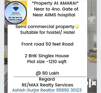 commercial use old House at 50feet road amrai near Saket and Aiims