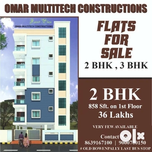 Flats for sale old bowenpally secundrabad